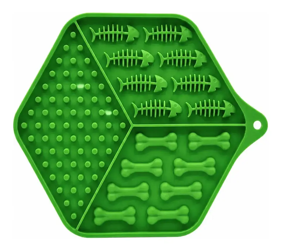 Alfombra Lector Mat Silicona Antiansiedad Para Mascotas 2