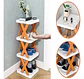 Zapatero 4 Niveles Plegable Multifuncional Organizador - Miniatura 2