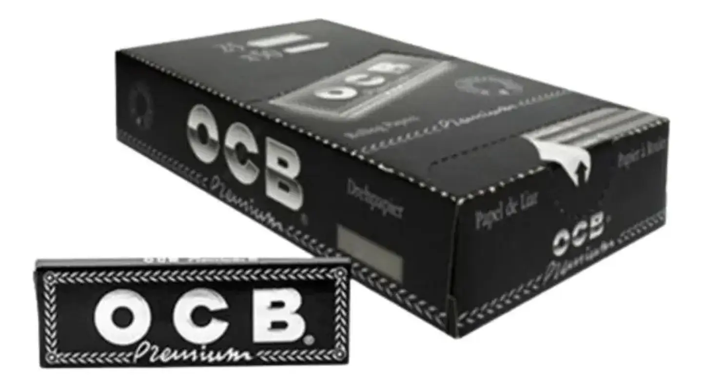 Ocb Papelillo Premium Negro 1 1/4 25 Unid 1
