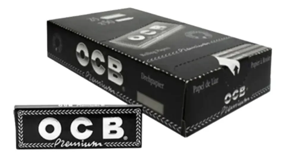 Ocb Papelillo Premium Negro 1 1/4 25 Unid 1