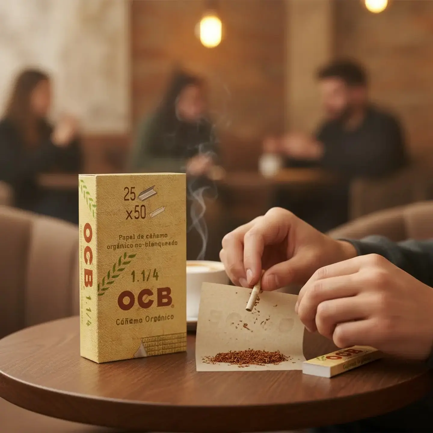 Ocb Papelillo Cáñamo Orgánico 1 1/4 X25un Csc 3