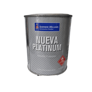 Masilla Poliester Nueva Platinum 0,7  KG