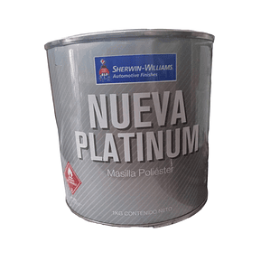 Masilla Poliester Nueva Platinum 1 KG