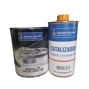 Kit de Barniz Incoloro 2K