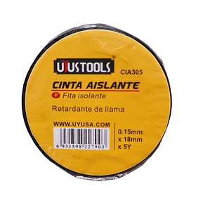 Cinta Aislante 0,15MM X 18MM X 5Y Uyustools