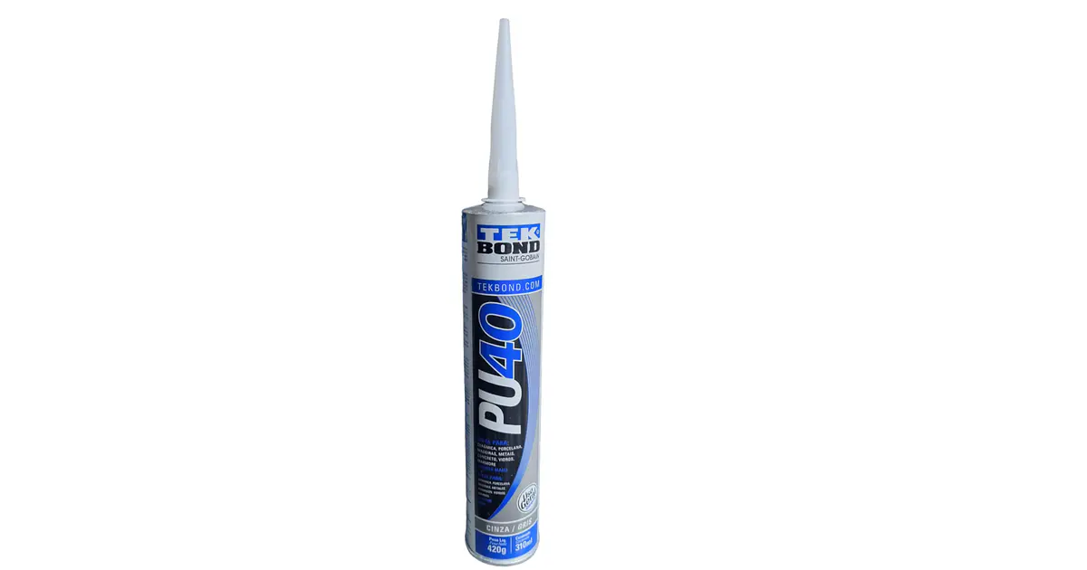 Pu40 Adhesivo Poliuretano Gris 310ml TEKBOND