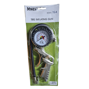 Inflador con Manometro 1/4 TG-4 Muzi