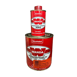 Kit de Barniz PU 5100 HS Wanda 