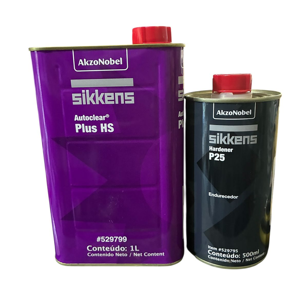 Kit de Barniz Autoclear Plus HS Sikkens  1