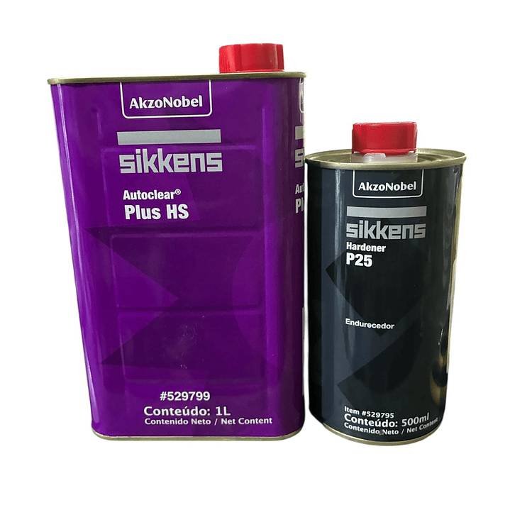 Kit de Barniz Autoclear Plus HS Sikkens  1