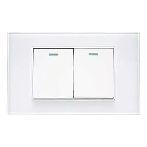 Interruptor Doble 16A PC-Blanco UyusTools 