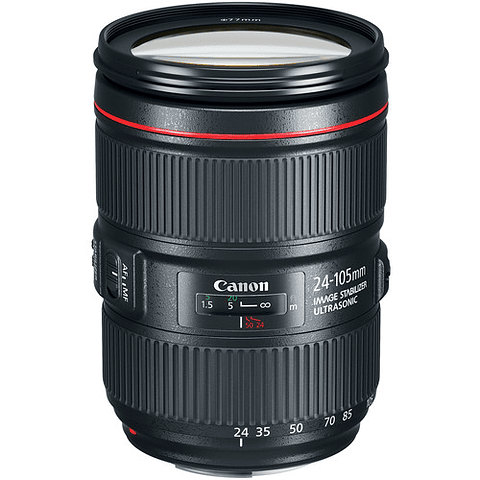 Lente Canon EF 24-105mm f/4L IS USM (usado) 