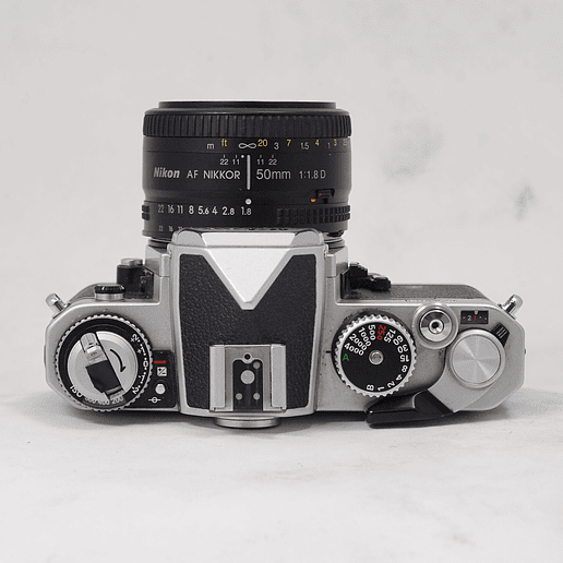 Nikon FM3a Silver + 50mm f1.8 AF-D (usado) 4