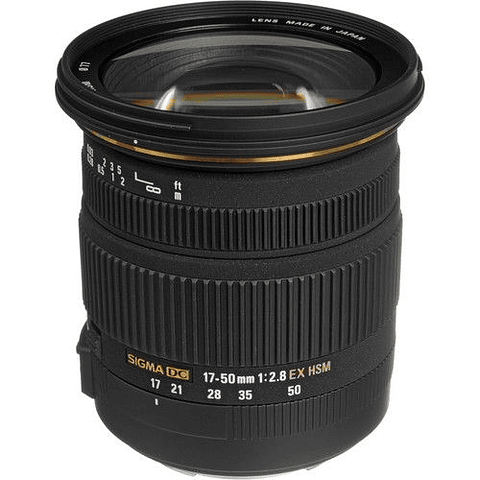Lente Sigma 17-70mm f/2.8-4 DC Macro OS HSM para Canon EF (usado) 