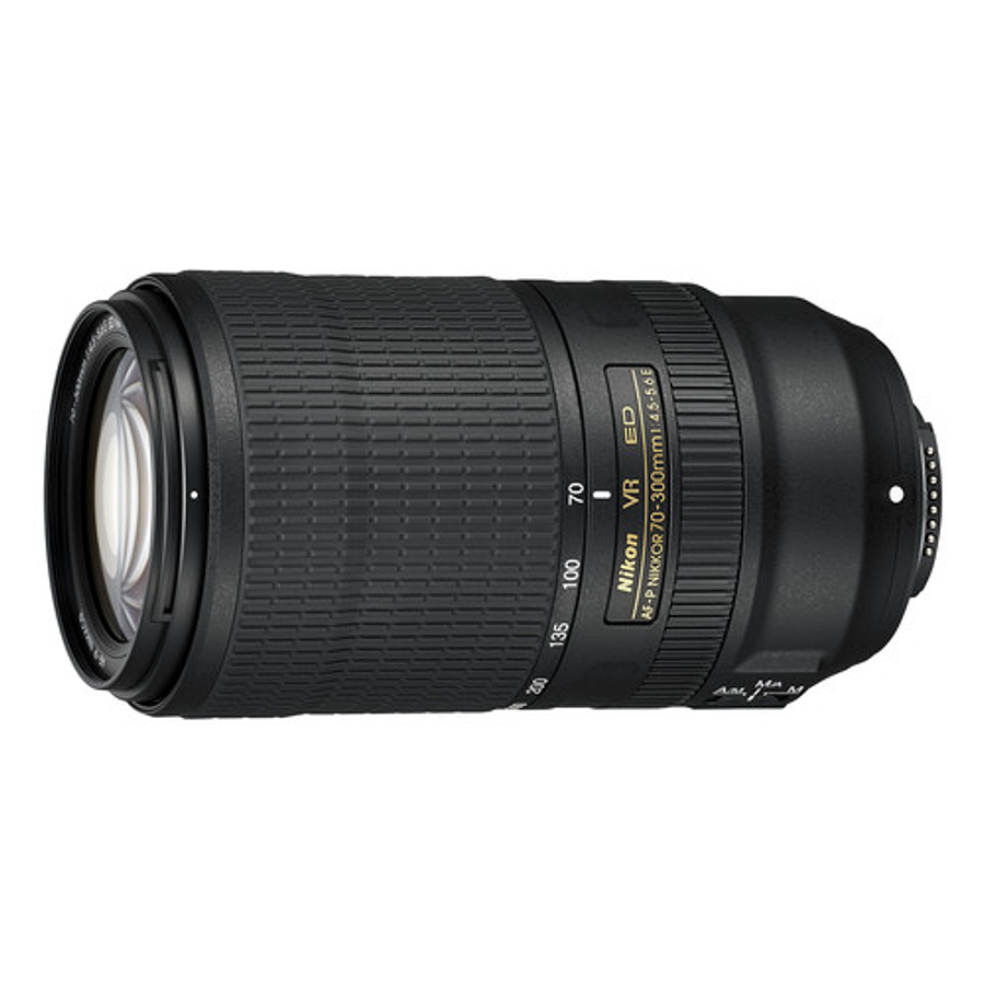 Lente Nikon AF-P NIKKOR 70-300mm f/4.5-5.6E ED VR - Usado 