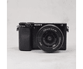 Sony a6000 + lente kit 16-50mm (usado)