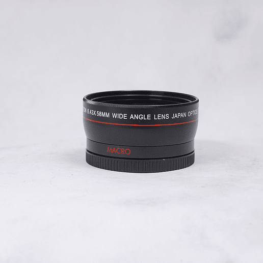 Lentilla Vivitar Series 1 Wide Angle 0.43mmX 58mm con Macro Converter - usado 2