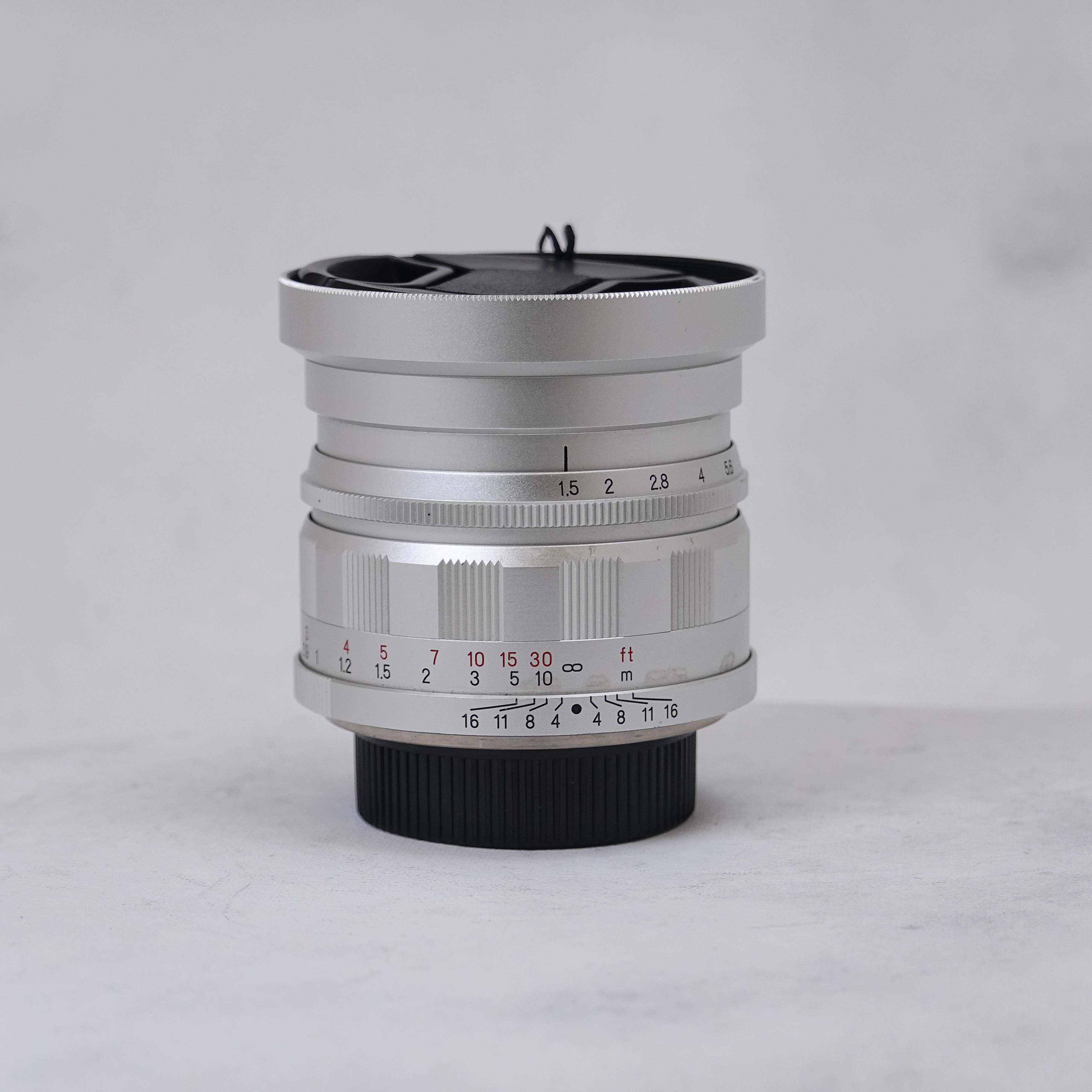 Voigtlander LTM 50mm f1.5 Nokton silver -  Usado  