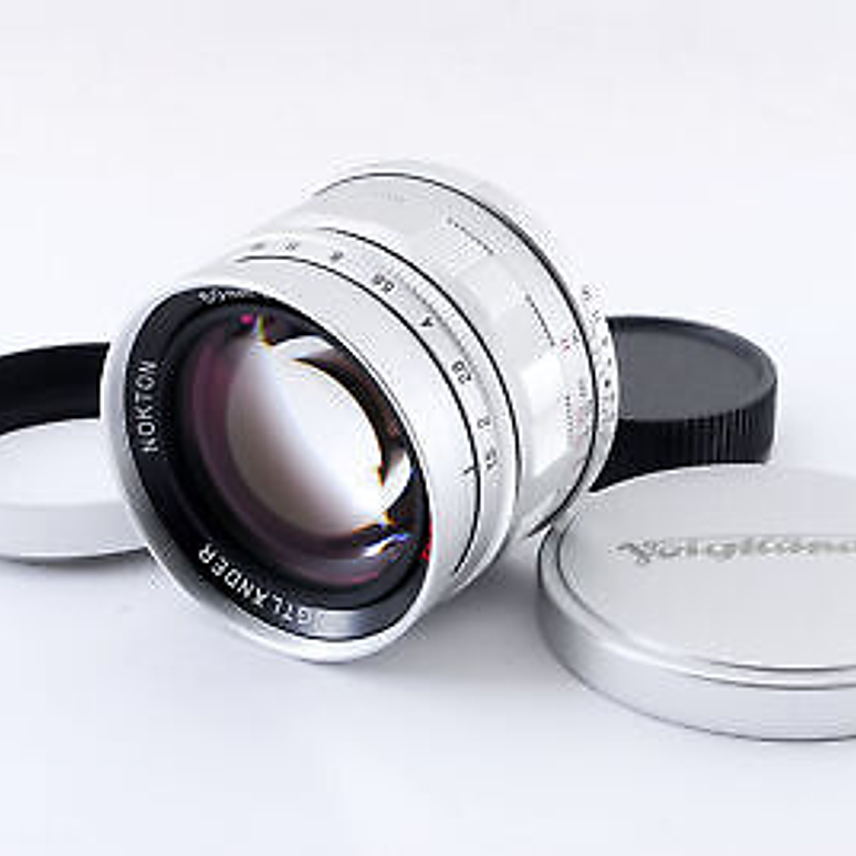 Voigtlander LTM 50mm f1.5 Nokton silver -  Usado   1