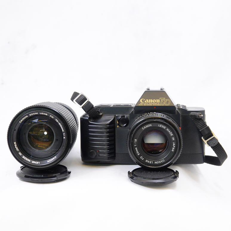 Canon T70 + Canon FD 50mm f1.8 + Canon FD 70-210mm f4 - Usado 7