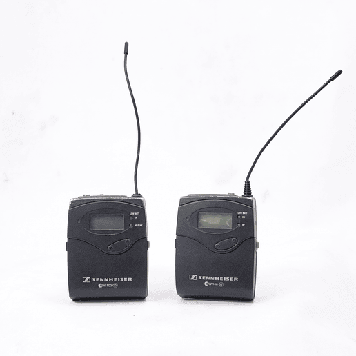 Pack Lavalier Sennheiser ew 100 G3 (2 unidades) + Case SKB - Usado 3