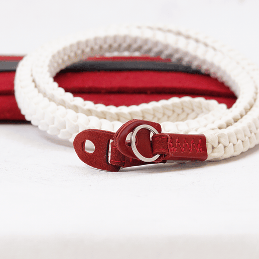 Correa Barton 1972 Braided Military White  Usado 3