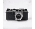 Leica IIIf  Versión Hammertone 50mm Elmar f2.8 colapsable LTM  Usado