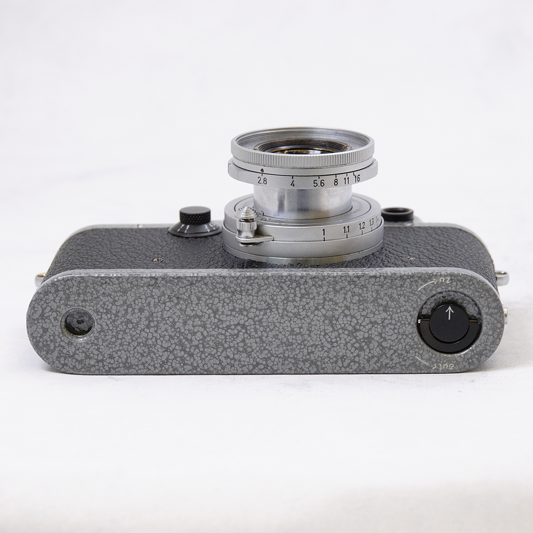 Leica IIIf  Versión Hammertone 50mm Elmar f2.8 colapsable LTM  Usado 8