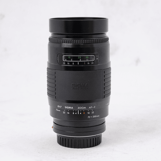 Sigma AF Zoom f/3.8 75-200mm Multi-Coated (para Minolta A) - Usado 2