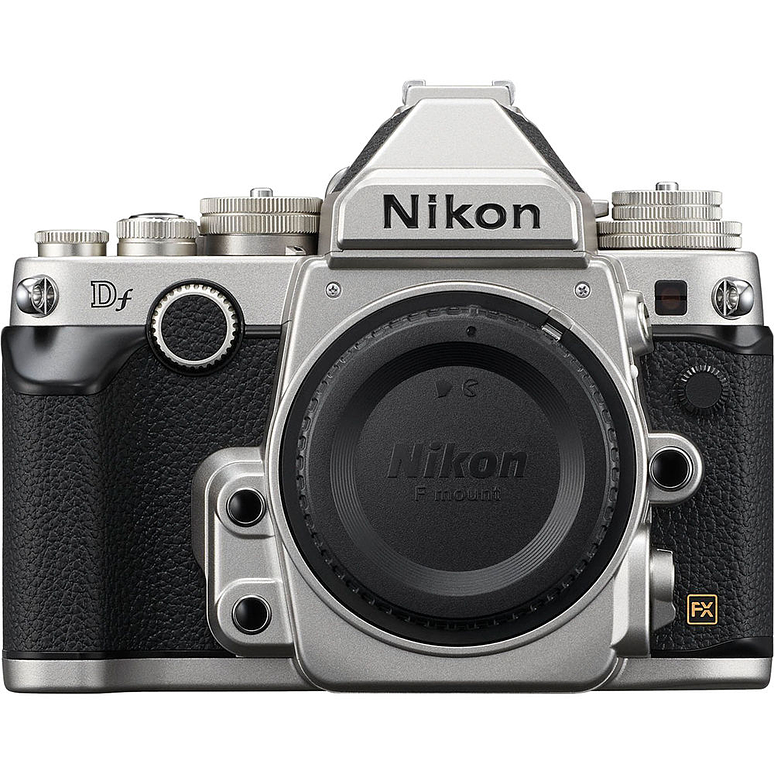 Nikon Df DSLR con empuñadura L plata (Body, Silver) - Usado 1