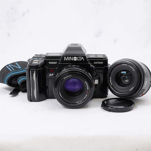 Kit Minolta Maxxum 7000 incluye lentes 50mm y 28mm - Usado 2