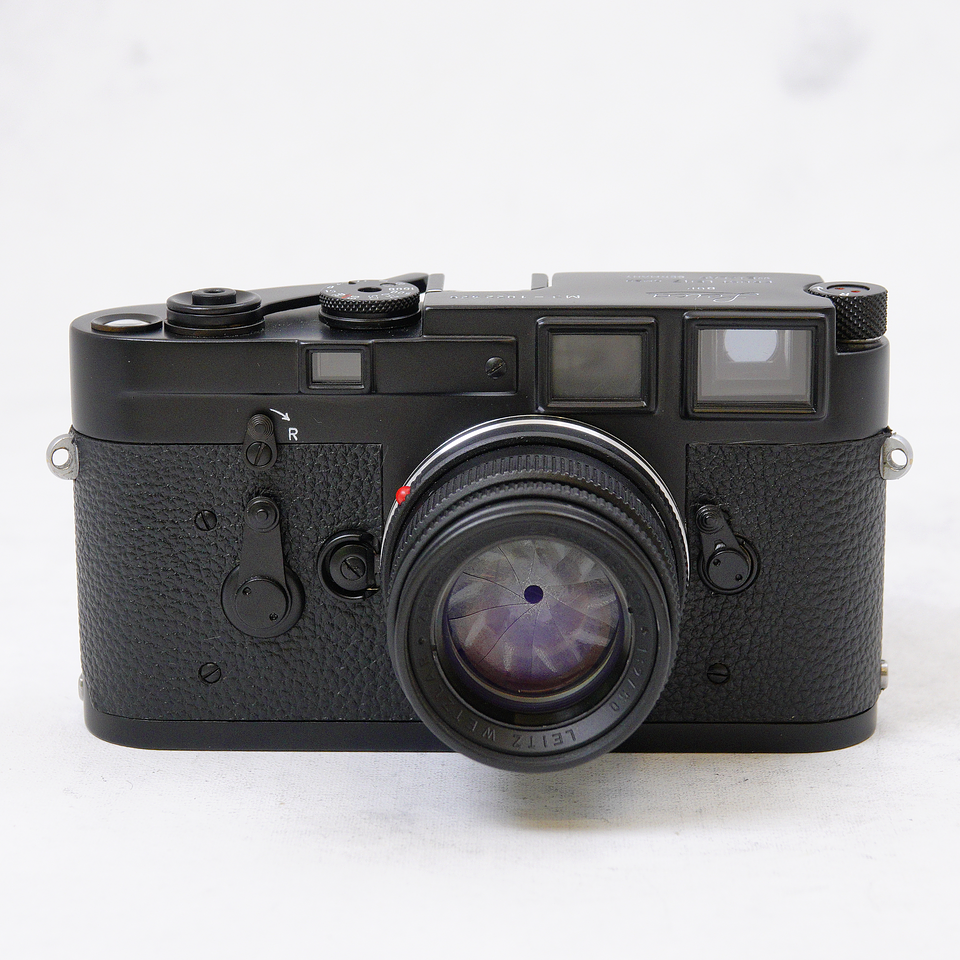 Leica M3 con Summicron 50mm F2 V3 (Black painted) - Usado