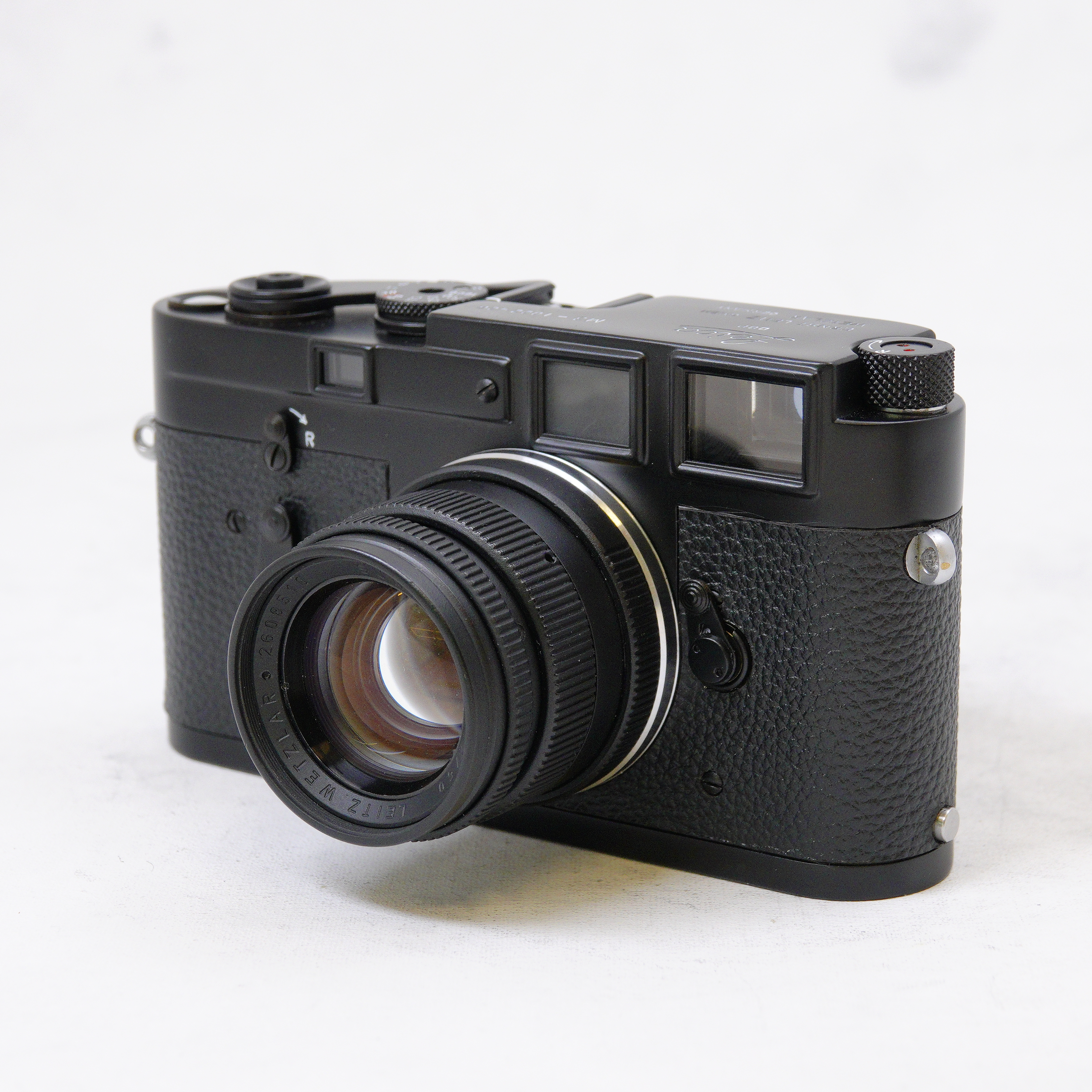 Leica M3 con Summicron 50mm F2 V3 (Black painted) - Usado