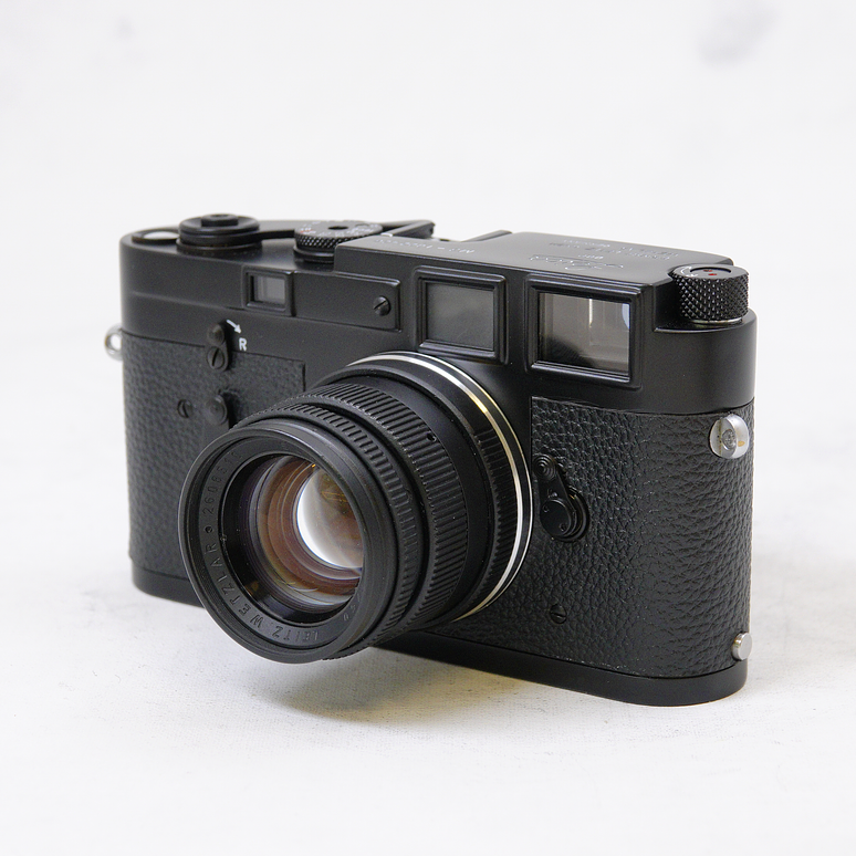 Leica M3 con Summicron 50mm F2 V3 (Black painted) - Usado 2