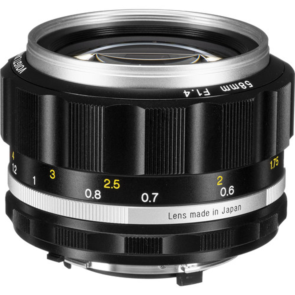 Voigtlander Nokton 58mm f/1.4 SL II S (Silver) - Usado