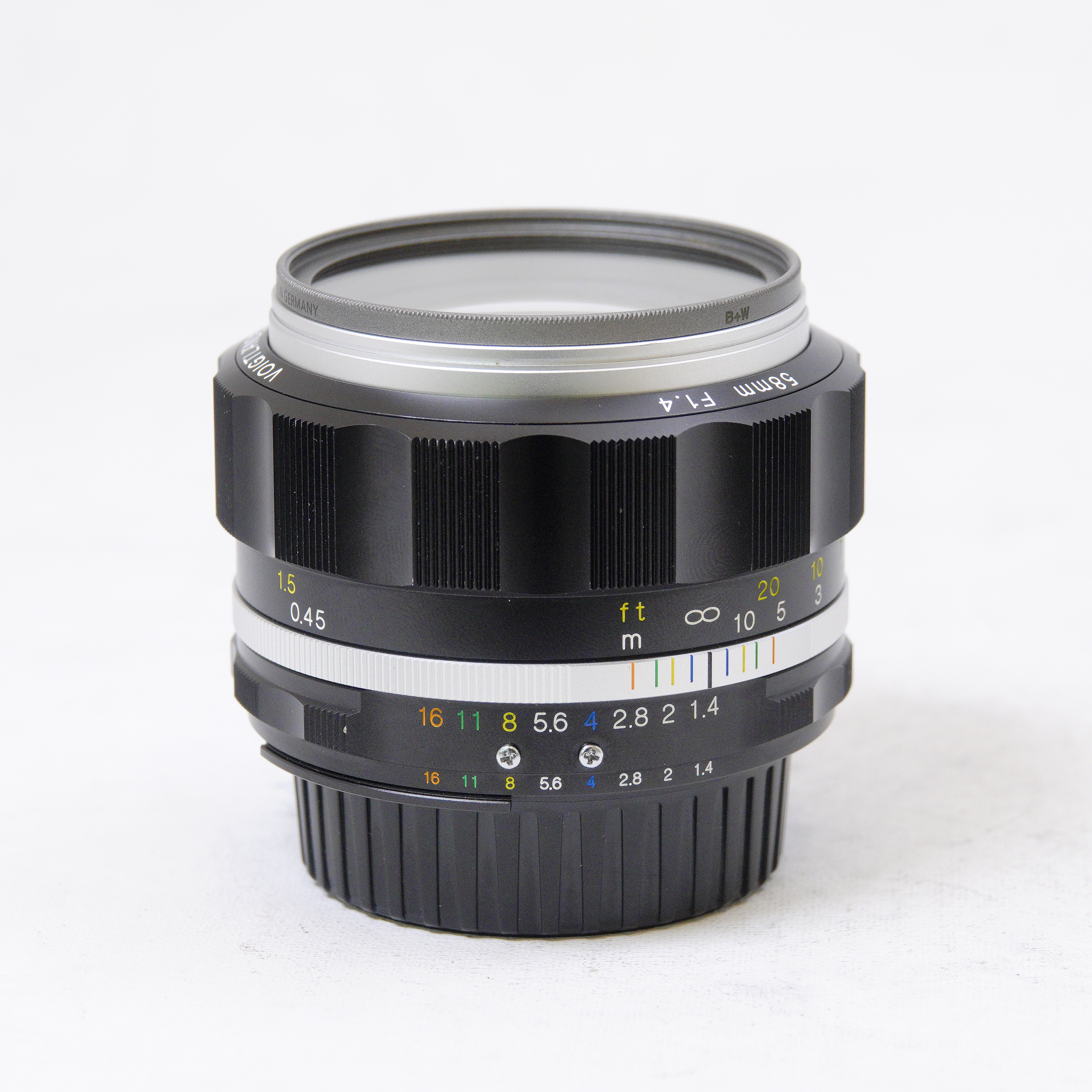 Voigtlander Nokton 58mm f/1.4 SL II S (Silver) - Usado