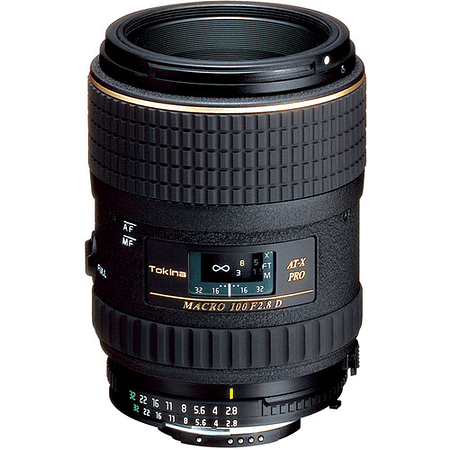 Tokina 100mm f/2.8 AT-X M100 AF Pro D Macro (Nikon) - Usado