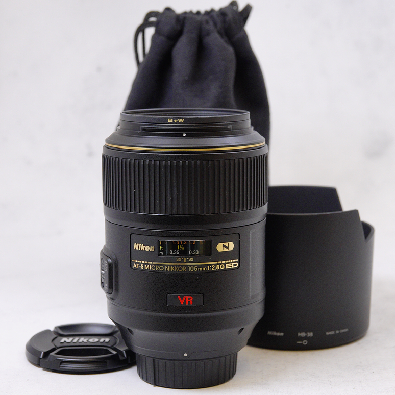 Nikon AF-S VR Micro-NIKKOR 105mm f/2.8G IF-ED - Usado 5