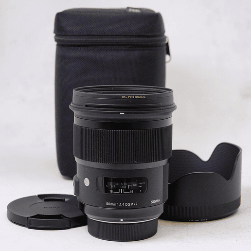 Sigma 50mm f/1.4 DG HSM Art para Nikon F - Usado 5