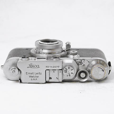 Leica f III Chrome con lente Industar 50mm F3.5 - Usado