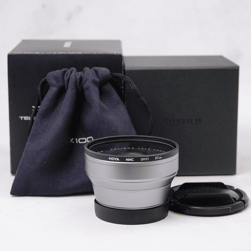 FUJIFILM TCL-X100 Lente de conversión de teleobjetivo Plateado - Usado 5