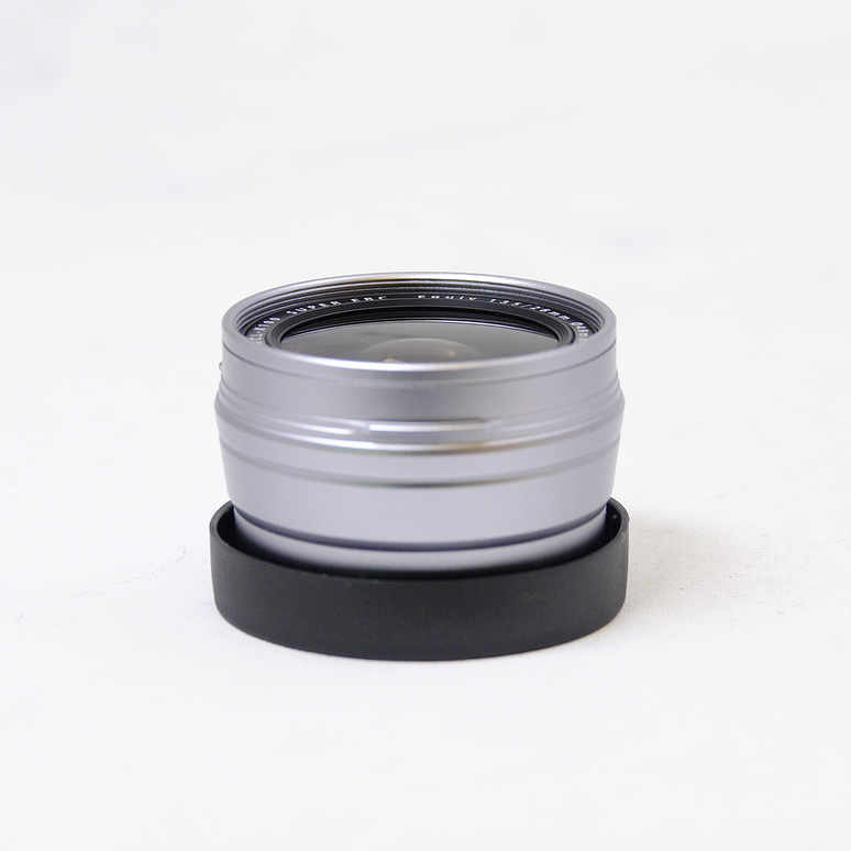 FUJIFILM WCL-X100 Lente de conversión de ángulo amplio Plateado - Usado 2