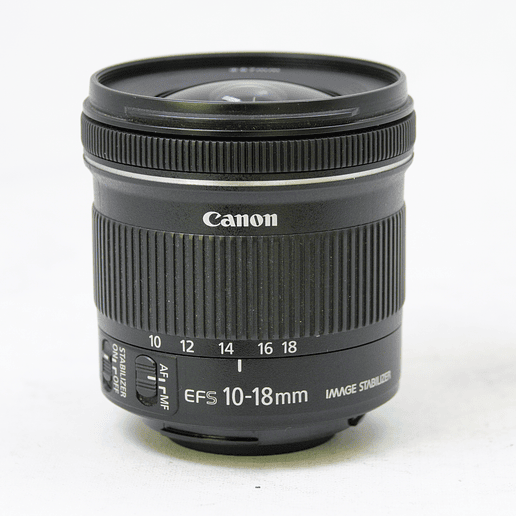 Lente Canon EF-S 10-18mm f/4.5-5.6 IS STM - Usado 2