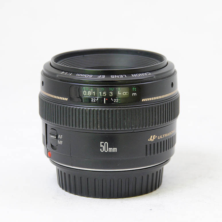 Lente Canon EF 50mm f/1.4 USM - Usado 2