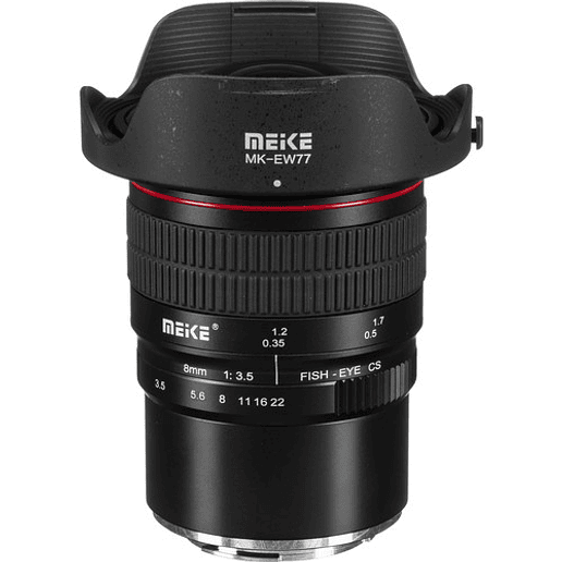Meike MK-8mm f/3.5 Fisheye para Canon EF-M - Usado 1