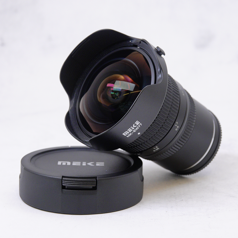 Meike MK-8mm f/3.5 Fisheye para Canon EF-M - Usado 3