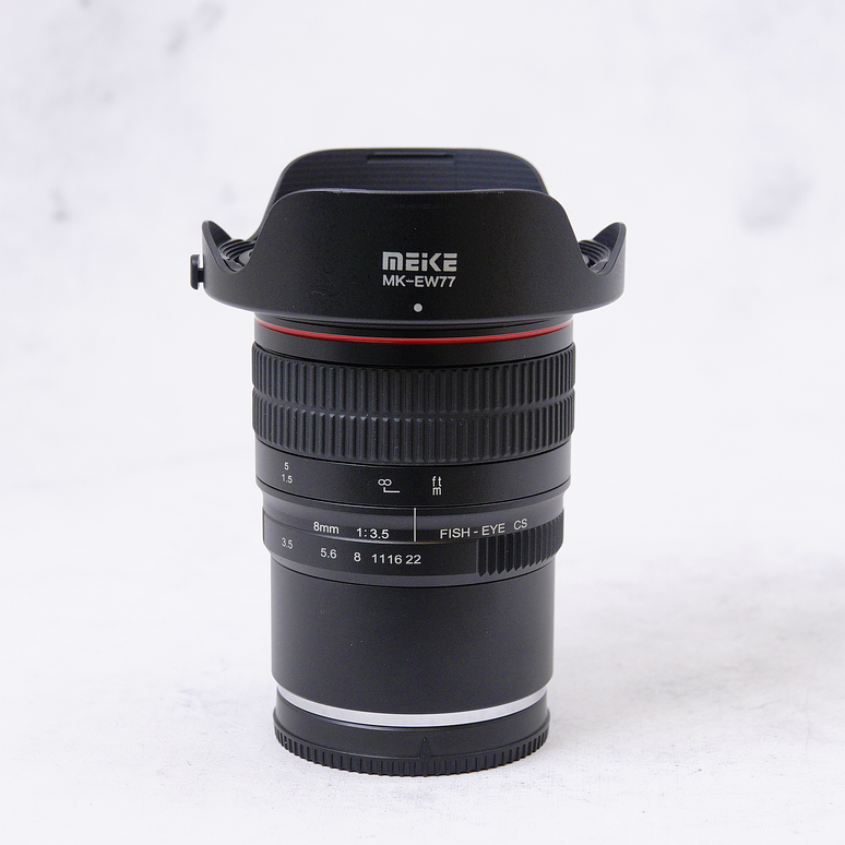 Meike MK-8mm f/3.5 Fisheye para Canon EF-M - Usado 2