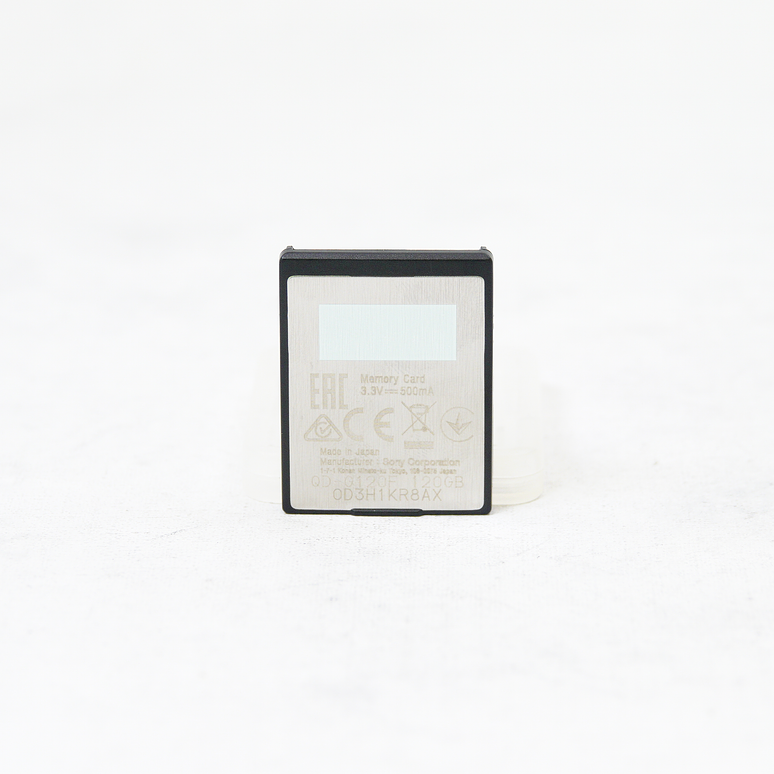 Tarjeta Sony XQD 120Gb + Lector Sony XQD/SD II - Usado 5