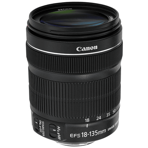 Canon EF-S 18-135 mm f/3.5-5.6 IS STM - Usado