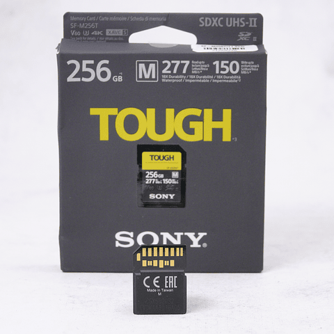 Tarjeta de memoria SDXC Sony 256 GB SF-M Tough Series UHS-II
